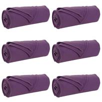 vidaXL Mesti antklodės 6 vnt. Violetinė 270 x 240 cm 5.44 kg Flysas