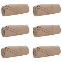 vidaXL Mesti antklodės 6 vnt. Kupranugario 210 x 140 cm 2.48 kg Flysas