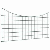vidaXL Tvenkinio tvoros rinkinys 5 vnt. 100 x 50 cm Plienas Žalia