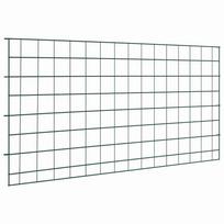 vidaXL Tvenkinio tvoros rinkinys 5 vnt. 100 x 50 cm Plienas Žalia