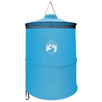 vidaXL Pop-up tualeto palapinė su kabinimo virve Mėlyna 97 x 131 cm