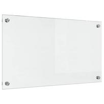 vidaXL Virtuvės atbraila Skaidrus 70 x 40 cm grūdintas stiklas
