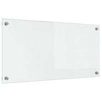 vidaXL Virtuvės atbraila Skaidrus 80 x 40 cm grūdintas stiklas