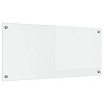 vidaXL Virtuvės atbraila Skaidrus 90 x 40 cm grūdintas stiklas