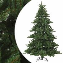 vidaXL Dirbtinė Sulankstoma Kalėdų Eglutė Žalia 180 cm PVC