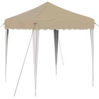 vidaXL Pop-up šventinis palapinė 195 x 195 x 245 cm Kreminė