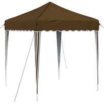 vidaXL Pop-up šventinis palapinė 195 x 195 x 245 cm Taupe