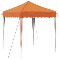 vidaXL Pop-up šventinis palapinė 195 x 195 x 245 cm Oranžinė