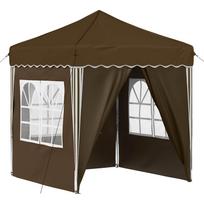 vidaXL Pop-up šventinis palapinė 195 x 195 x 245 cm Taupe