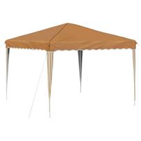 vidaXL Pop-up šventinis palapinė 288 x 288 x 245 cm Smėlio