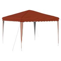 vidaXL Pop-up šventinis palapinė 288 x 288 x 245 cm Terakotos