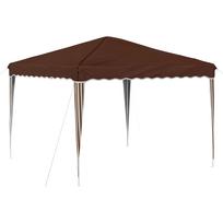vidaXL Pop-up šventinis palapinė 288 x 288 x 245 cm Ruda