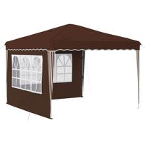 vidaXL Pop-up šventinis palapinė 288 x 288 x 245 cm Ruda