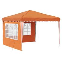 vidaXL Pop-up šventinis palapinė 288 x 288 x 245 cm Oranžinė