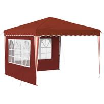 vidaXL Pop-up šventinis palapinė 288 x 288 x 245 cm Terakotos