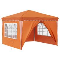 vidaXL Pop-up šventinis palapinė 288 x 288 x 245 cm Oranžinė