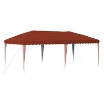 vidaXL Pop-up šventinis palapinė 575 x 290 x 245 cm Terakotos