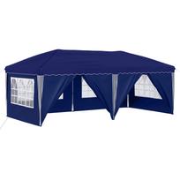 vidaXL Pop-up šventinis palapinė 575 x 288 x 245 cm Mėlyna