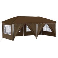 vidaXL Pop-up šventinis palapinė 575 x 288 x 245 cm Taupe