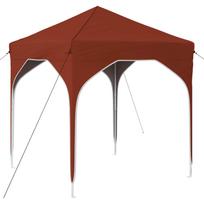 vidaXL Pop-up šventinis palapinė 194 x 194 x 245 cm Terakotos