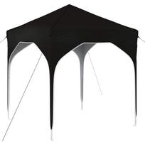 vidaXL Pop-up šventinis palapinė 194 x 194 x 245 cm Juoda