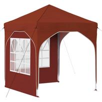 vidaXL Pop-up šventinis palapinė 192 x 192 x 245 cm Terakotos