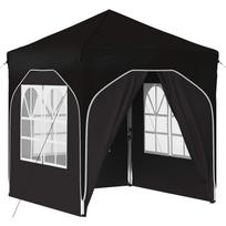 vidaXL Pop-up šventinis palapinė 192 x 192 x 245 cm Juoda