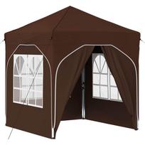 vidaXL Pop-up šventinis palapinė 192 x 192 x 245 cm Ruda
