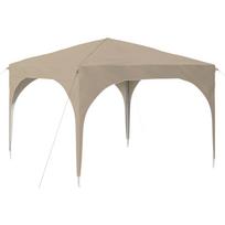 vidaXL Pop-up šventinis palapinė 290 x 290 x 245 cm Kreminė