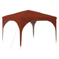 vidaXL Pop-up šventinis palapinė 290 x 290 x 245 cm Terakotos