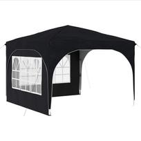 vidaXL Pop-up šventinis palapinė 290 x 290 x 245 cm Antracitas