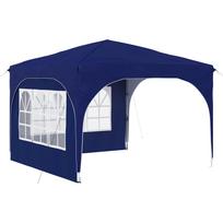 vidaXL Pop-up šventinis palapinė 290 x 290 x 245 cm Mėlyna