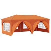 vidaXL Pop-up šventinis palapinė 575 x 288 x 245 cm Oranžinė