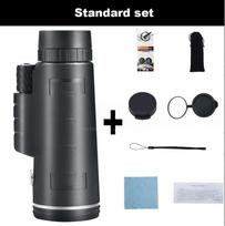 40X60 Zoom HD Powerful Monocular Telescope Portable Binoculars Long Range Telescope Hunting Camping With Tripod Phone Clip