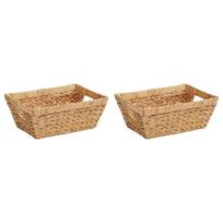vidaXL Laikymo krepšiai 2 vnt. Vandens hiacintas 38 x 28 x 15 cm