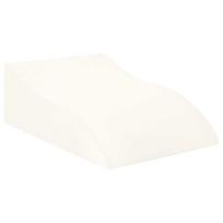 vidaXL Koja pagalvė 68 x 40 x 21,5 cm PU putos Balta