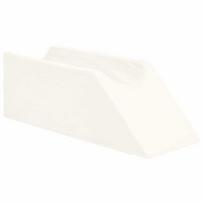 vidaXL Koja pagalvė 68 x 25 x 21,5 cm Tvirtas PU putos Balta