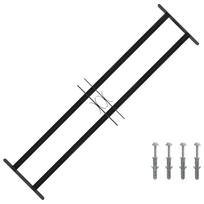 vidaXL Langų saugumo grotelės 115 x 30 cm Galvanizuotas plienas
