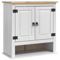 vidaXL Pakabinama spintelė CORONA Balta 70 x 33 x 71,5 cm