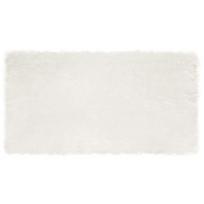 vidaXL Dirbtinio avių kailio kilimas TAFALLA Balta 80 x 150 cm