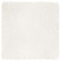 vidaXL Dirbtinio avių kailio kilimas TAFALLA Balta 200 x 200 cm