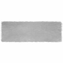 vidaXL Dirbtinio avių kailio kilimas TAFALLA Pilka 80 x 250 cm