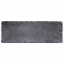 vidaXL Dirbtinio avių kailio kilimas TAFALLA Antracito 80 x 250 cm