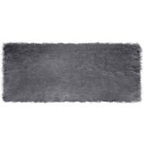 vidaXL Dirbtinio avių kailio kilimas TAFALLA Antracito 80 x 200 cm