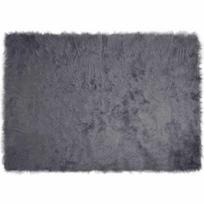 vidaXL Dirbtinio avių kailio kilimas TAFALLA Antracito 160 x 230 cm