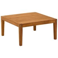 vidaXL Sodo stalas Kietos akacijos mediena Natūrali 60 x 60 x 30 cm