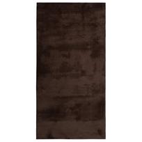 vidaXL Kilimas HUARTE Ruda 80 x 150 cm 100% poliesteris Plokščias