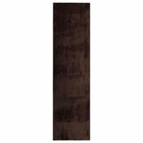 vidaXL Kilimas HUARTE Ruda 80 x 300 cm 100% poliesteris Plokščias