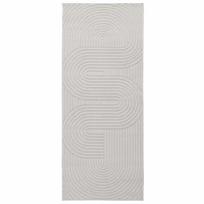 vidaXL Vidaus ir lauko kilimas PALMERAS Kreminė 80 x 150 cm