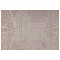 vidaXL Vidaus ir lauko kilimas PALMERAS Smėlio 140 x 200 cm